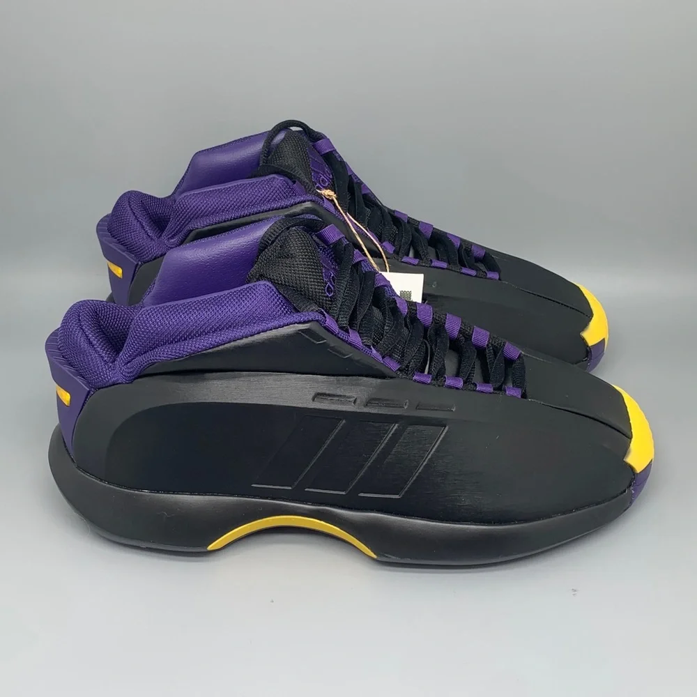 Adidas Crazy 1 Lakers Home Basketball Shoes FZ6208 Men’s Sz 10½ New!